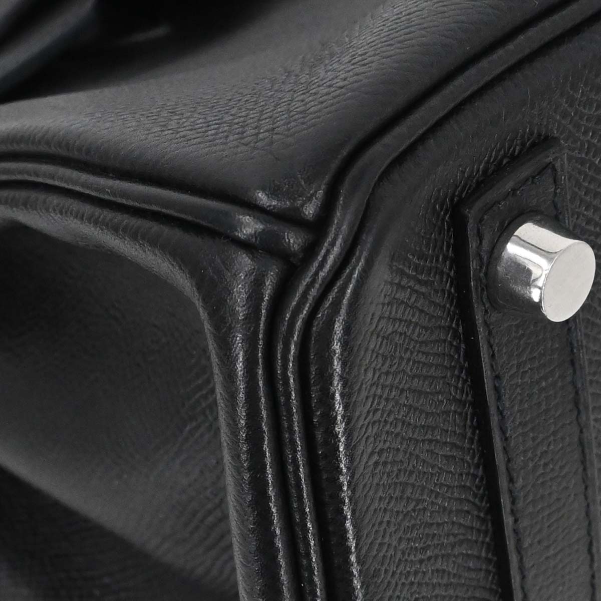 Hermes Black Epsom Birkin 30 Handbag