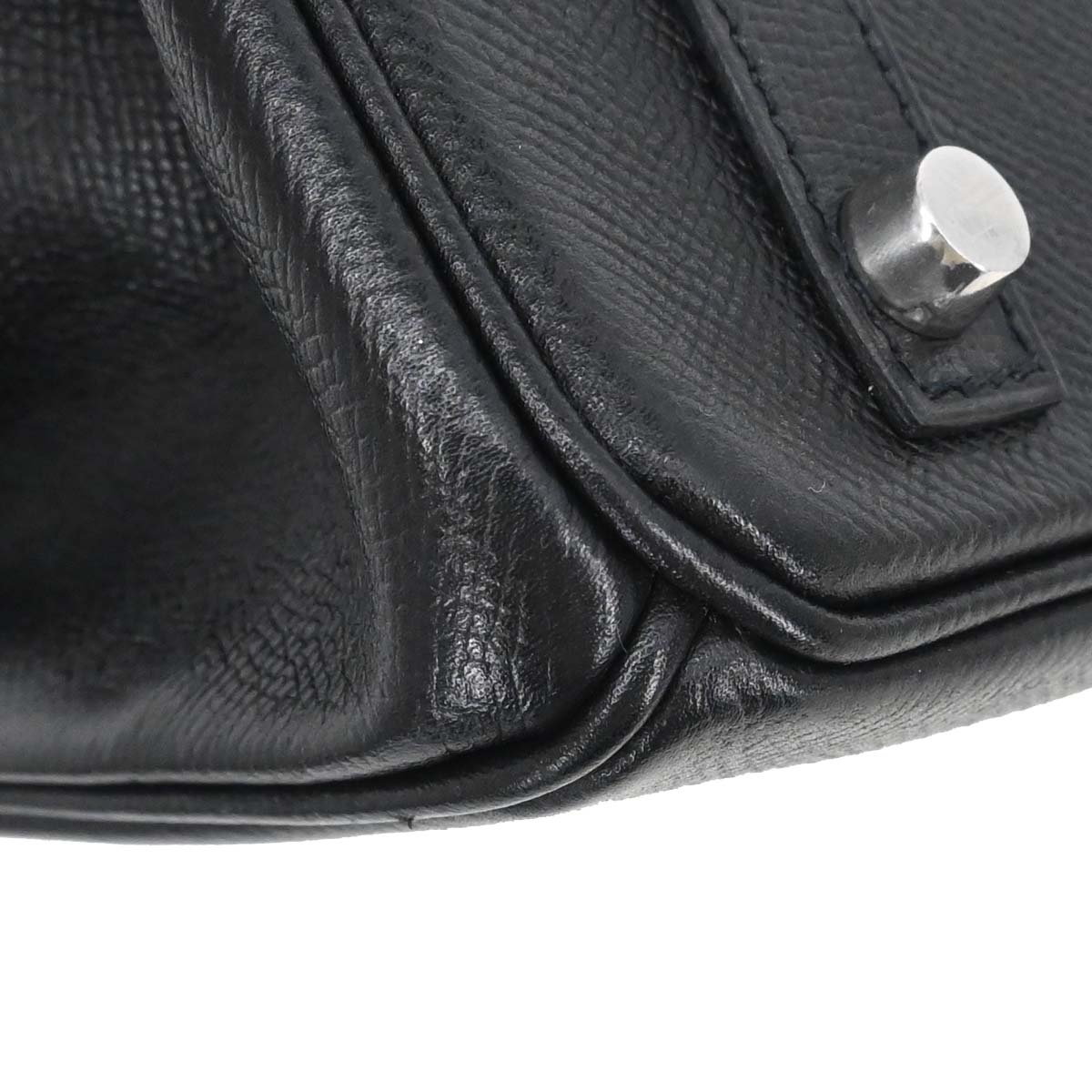 Hermes Black Epsom Birkin 30 Handbag