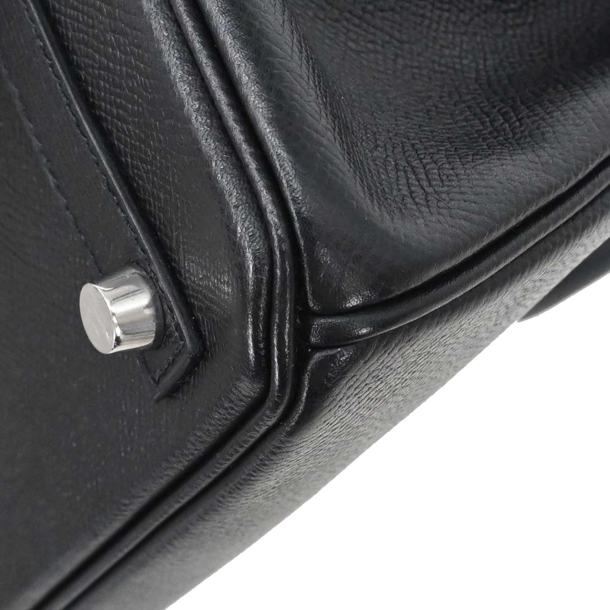 Hermes Black Epsom Birkin 30 Handbag