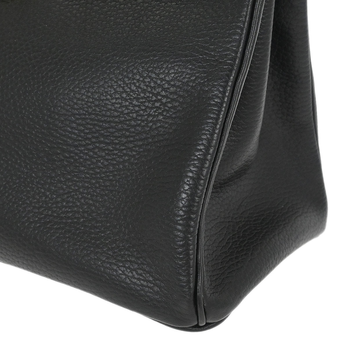 Hermes Black Ardennes Birkin 30 Handbag