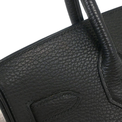 Hermes Black Ardennes Birkin 30 Handbag