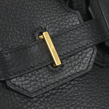 Hermes Black Ardennes Birkin 30 Handbag