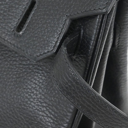 Hermes Black Ardennes Birkin 30 Handbag
