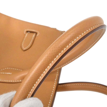 Hermes Natural Courchevel Birkin 35 Handbag