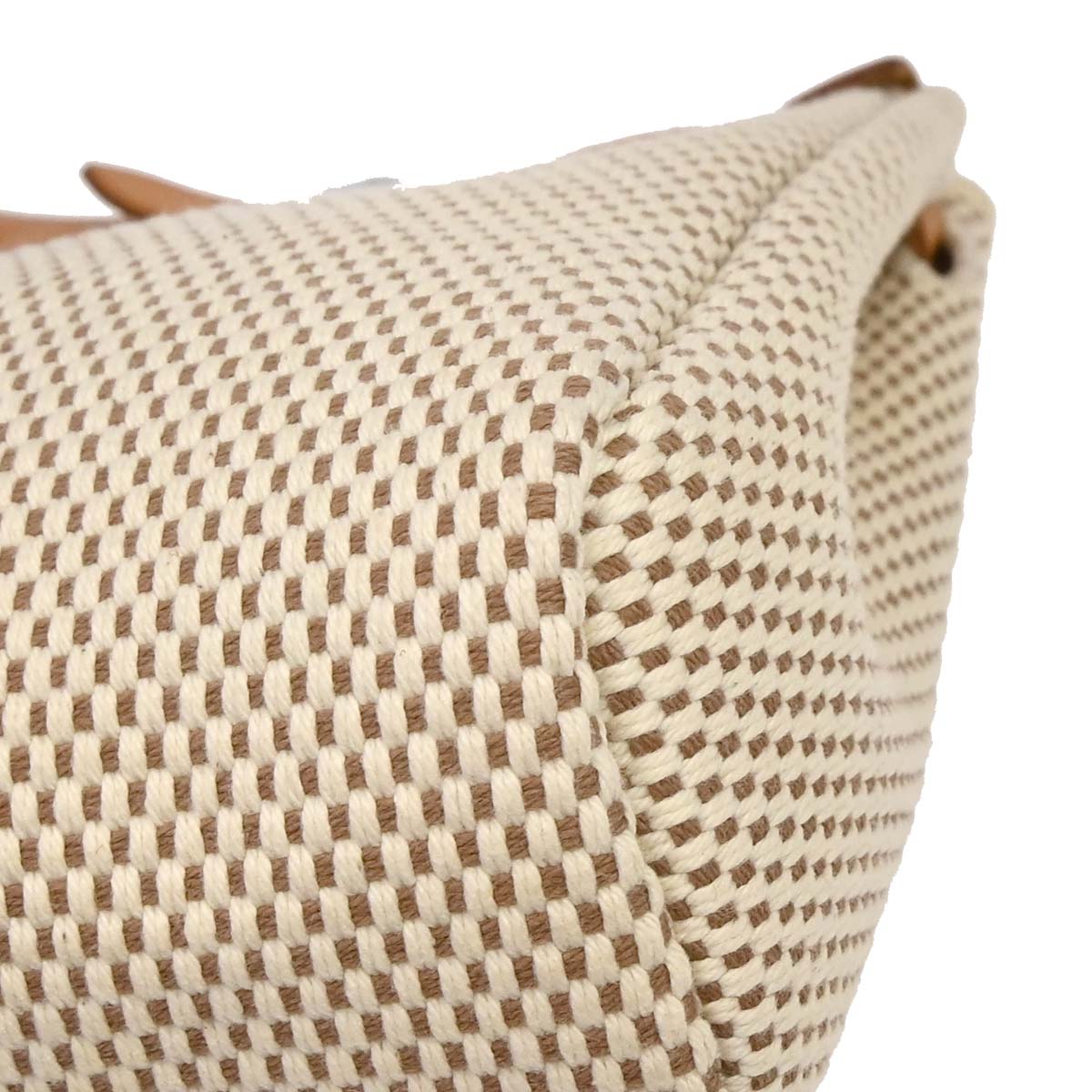 Hermes Black Natural Toile Officier GM Herbag TPM 2 in 1 Shoulder Bag