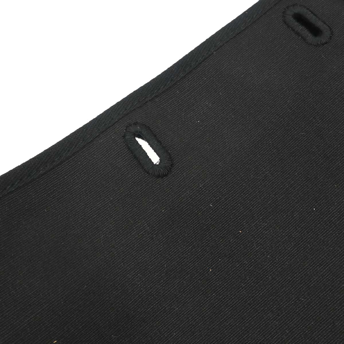 Hermes Black Natural Toile Officier GM Herbag Mini 2 in 1 Clutch Bag