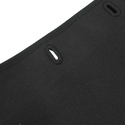 Hermes Black Natural Toile Officier GM Herbag Mini 2 in 1 Clutch Bag