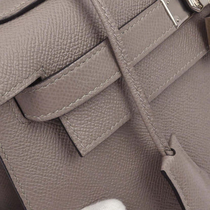 Hermes Gris Asphalt Epsom Kelly 28 Sellier 2way Shoulder Handbag