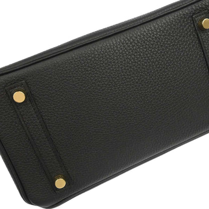 Hermes Black Togo Birkin 25 Handbag