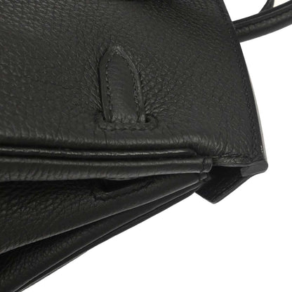 Hermes Black Togo Birkin 25 Handbag