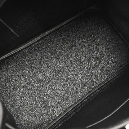 Hermes Black Togo Birkin 25 Handbag