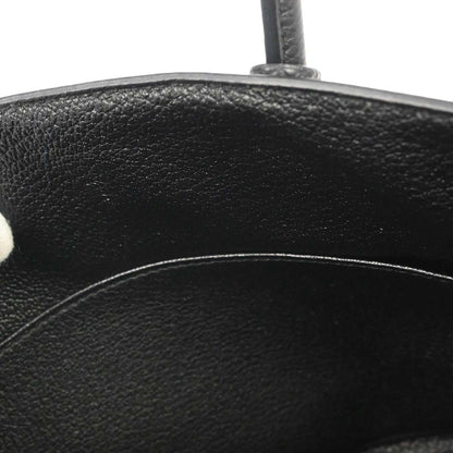 Hermes Black Togo Birkin 25 Handbag
