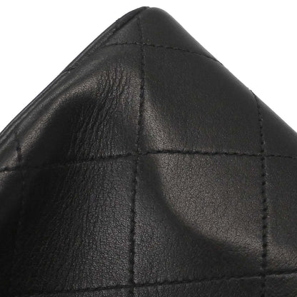 Chanel Black Lambskin Maxi Classic Flap Shoulder Bag