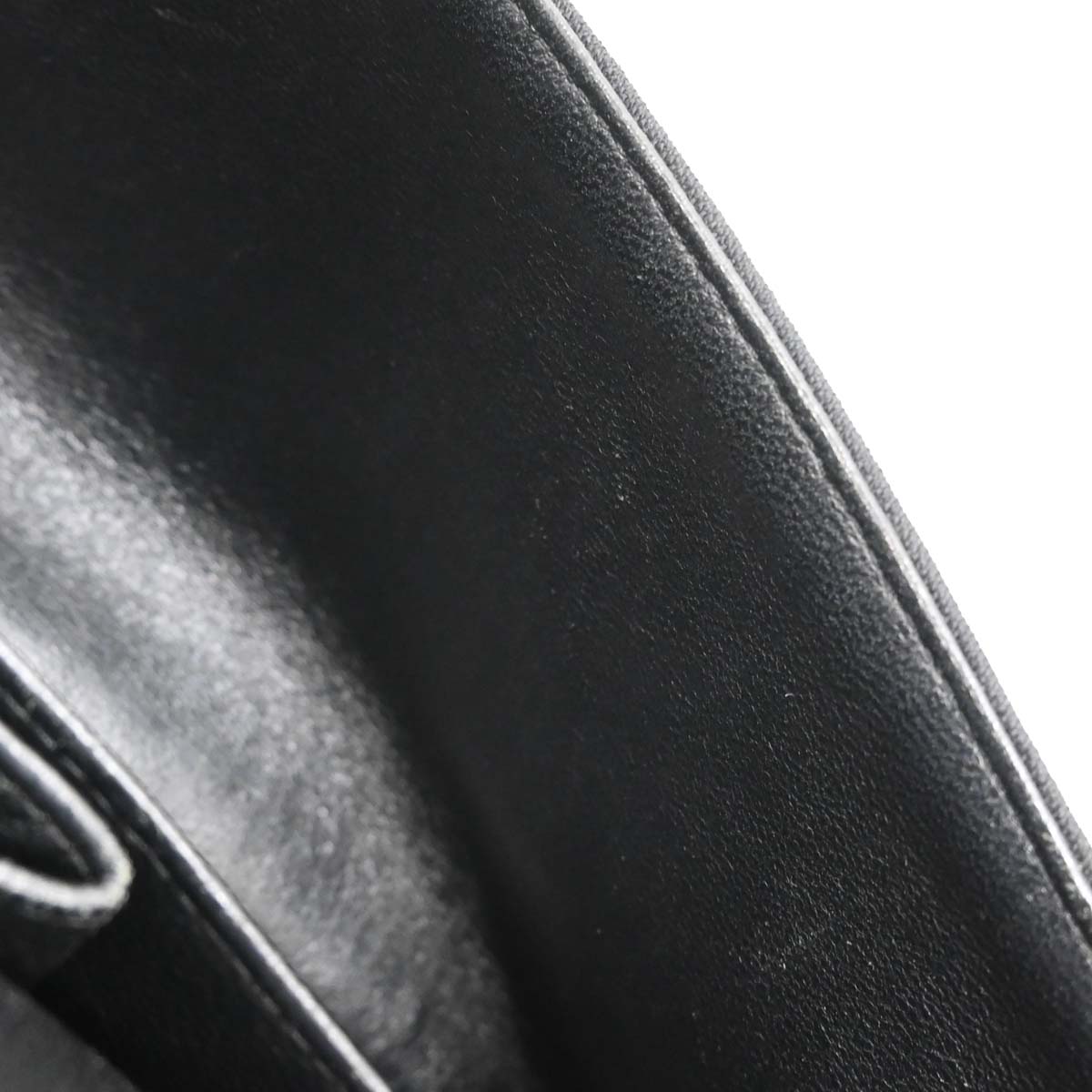 Chanel Black Cotton Medium Classic Double Flap Shoulder Bag