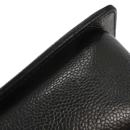 Boy Chanel Black Caviar Chevron Medium Shoulder Bag