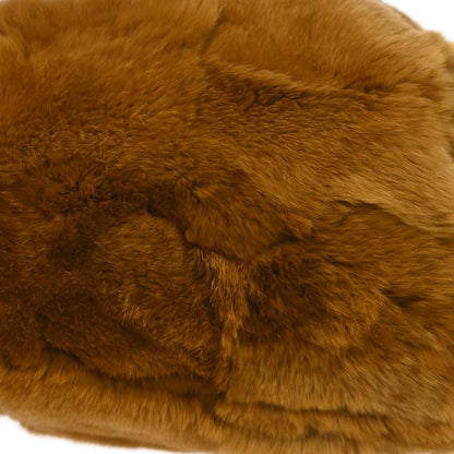 Chanel 2005-2006 Brown Lapin Fur Drawstring Shoulder Bag