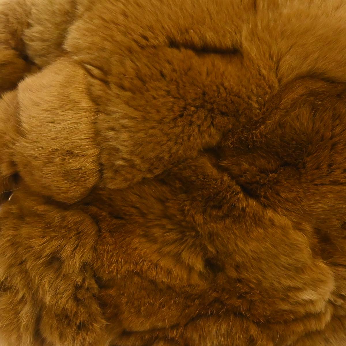 Chanel 2005-2006 Brown Lapin Fur Drawstring Shoulder Bag