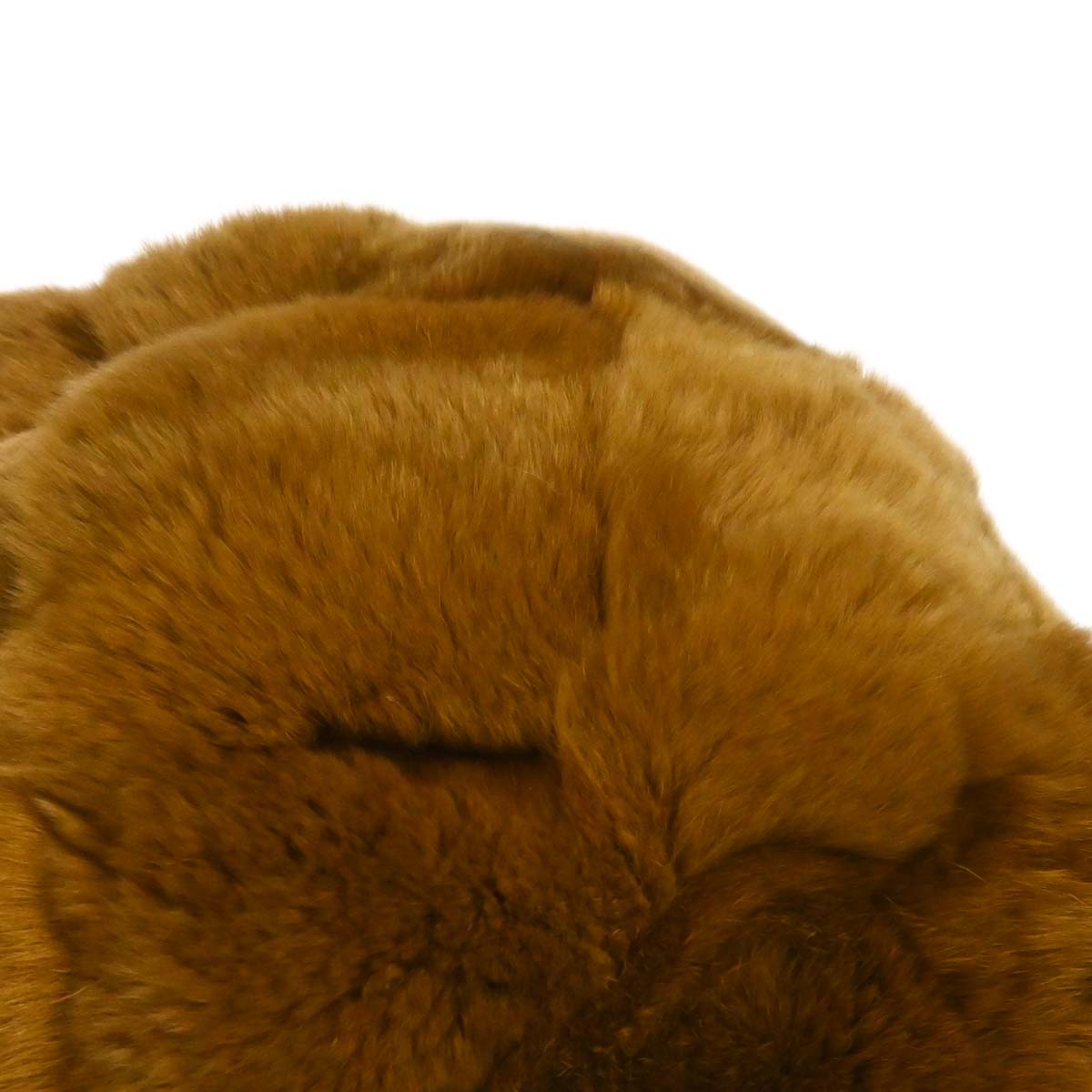 Chanel 2005-2006 Brown Lapin Fur Drawstring Shoulder Bag