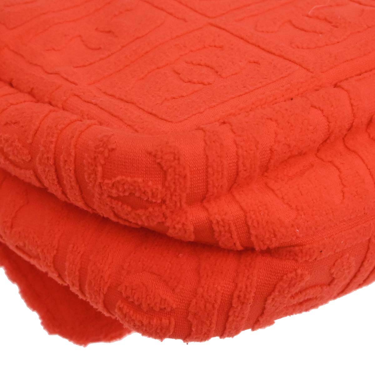 Chanel Orange Cotton Sport Line Handbag