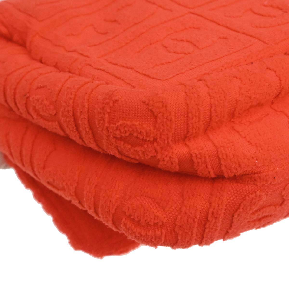 Chanel Orange Cotton Sport Line Handbag