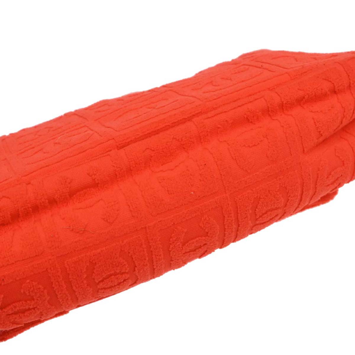 Chanel Orange Cotton Sport Line Handbag