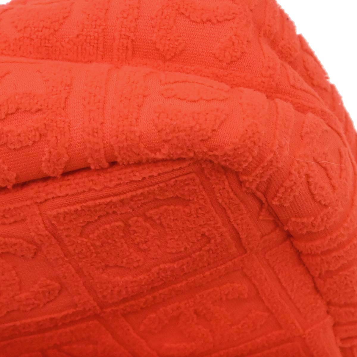Chanel Orange Cotton Sport Line Handbag