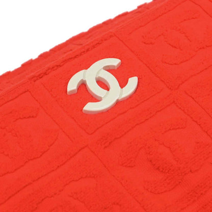 Chanel Orange Cotton Sport Line Handbag