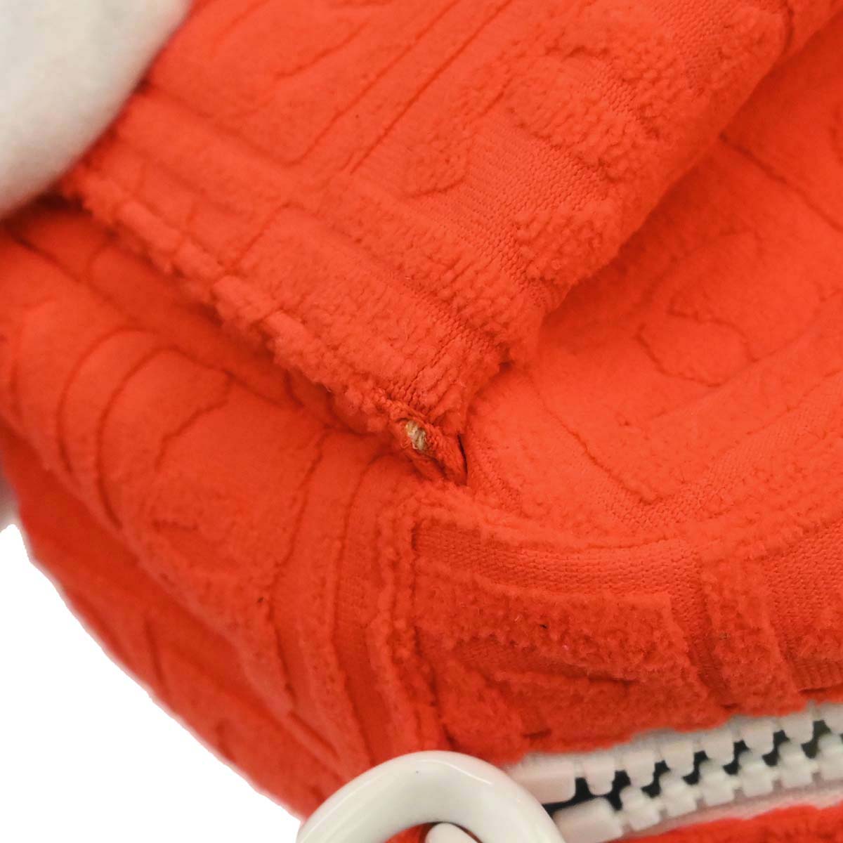 Chanel Orange Cotton Sport Line Handbag