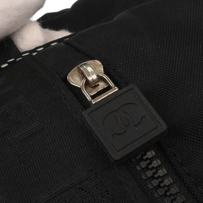 Chanel 2005-2006 Black Nylon Sport Line Duffle 2way Shoulder Handbag