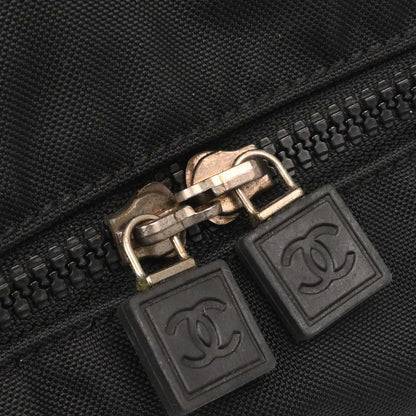 Chanel 2005-2006 Black Nylon Sport Line Duffle 2way Shoulder Handbag