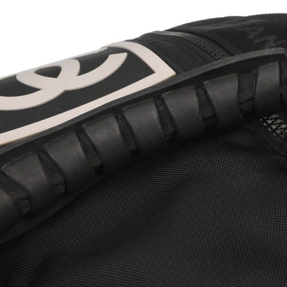 Chanel 2005-2006 Black Nylon Sport Line Duffle 2way Shoulder Handbag