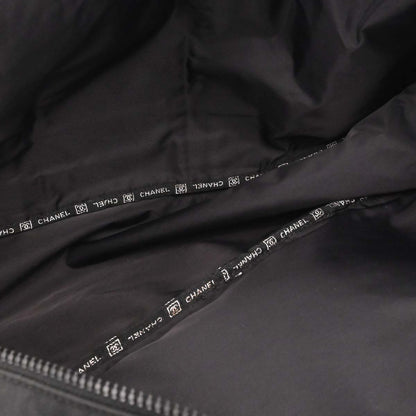 Chanel 2005-2006 Black Nylon Sport Line Duffle 2way Shoulder Handbag