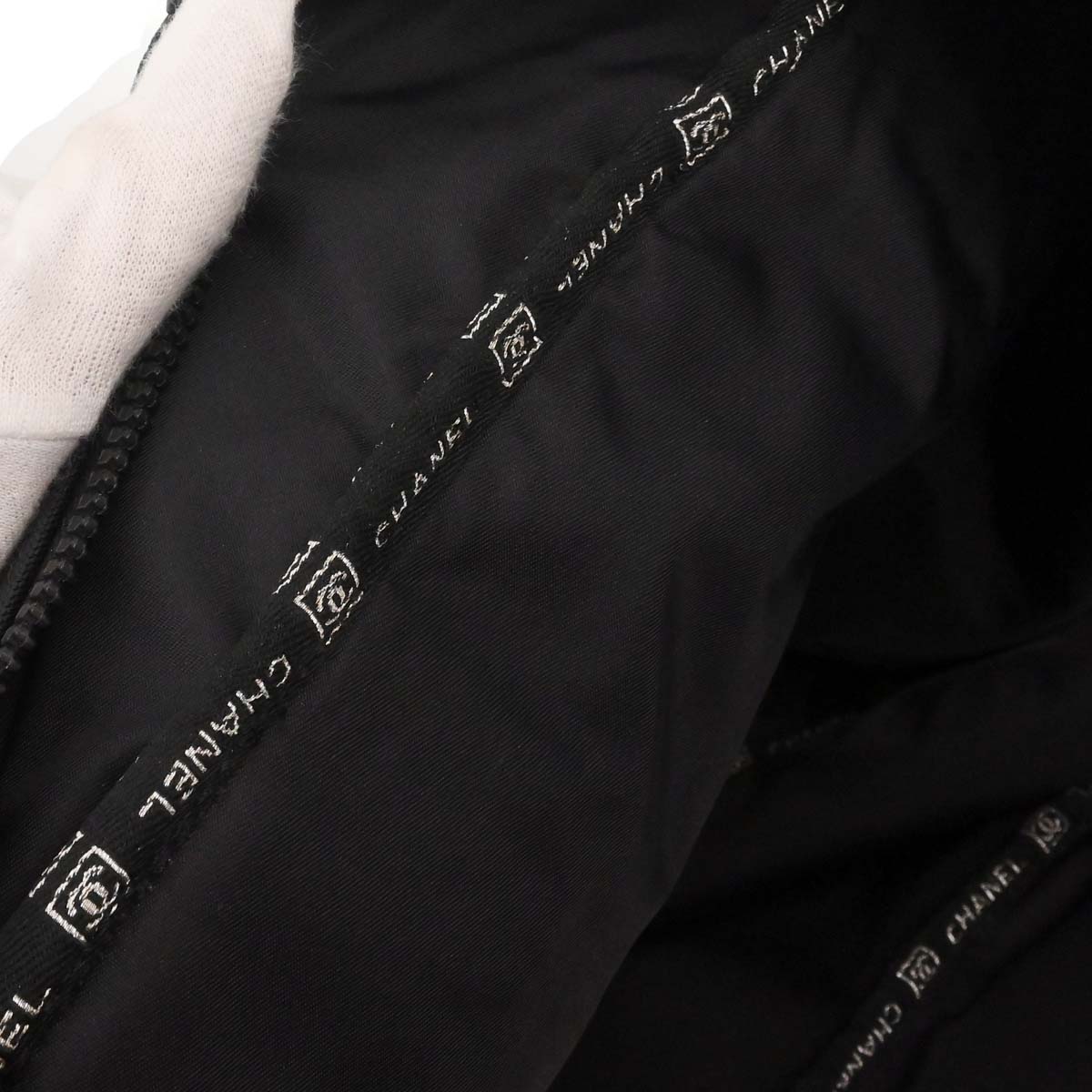 Chanel 2005-2006 Black Nylon Sport Line Duffle 2way Shoulder Handbag