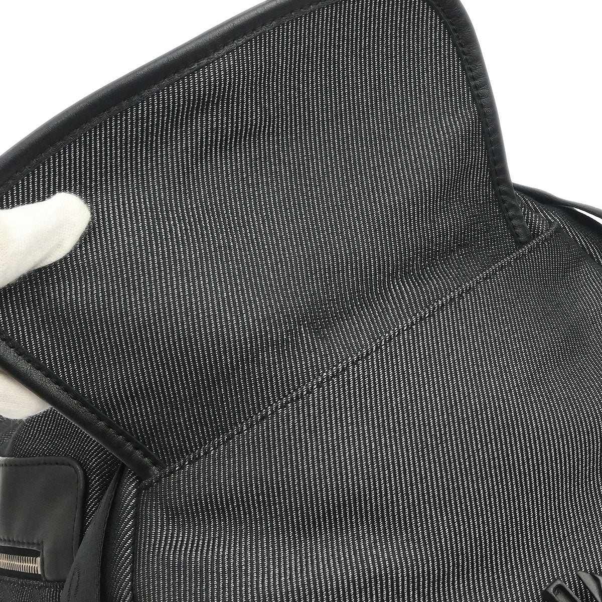 Chanel 2005-2006 Black Canvas Sport Line Duffle 2way Shoulder Handbag