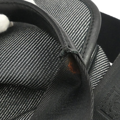 Chanel 2005-2006 Black Canvas Sport Line Duffle 2way Shoulder Handbag