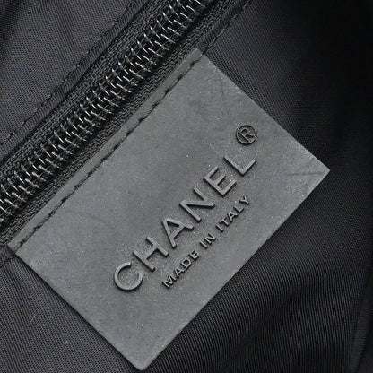 Chanel 2005-2006 Black Canvas Sport Line Duffle 2way Shoulder Handbag
