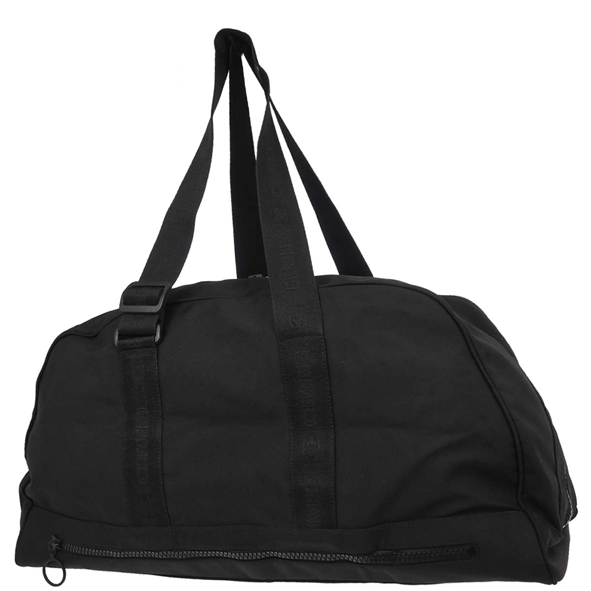 Chanel 2003-2004 Black Nylon Sport Line Duffle Gym Handbag