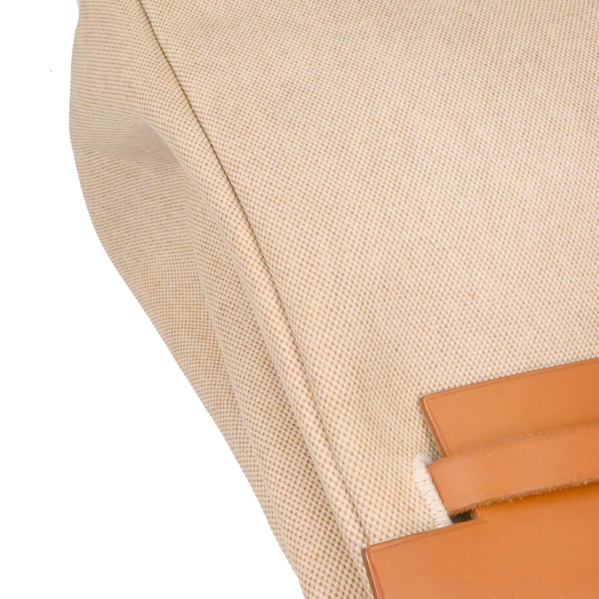 Hermes Natural Toile H Herbag MM 2 in 1 2way Shoulder Handbag