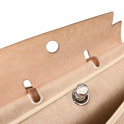 Hermes Natural Toile H Herbag MM 2 in 1 2way Shoulder Handbag