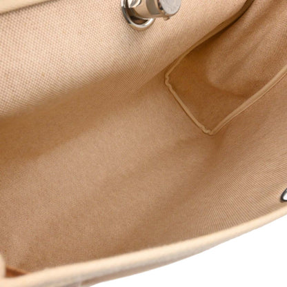 Hermes Natural Toile H Herbag MM 2 in 1 2way Shoulder Handbag