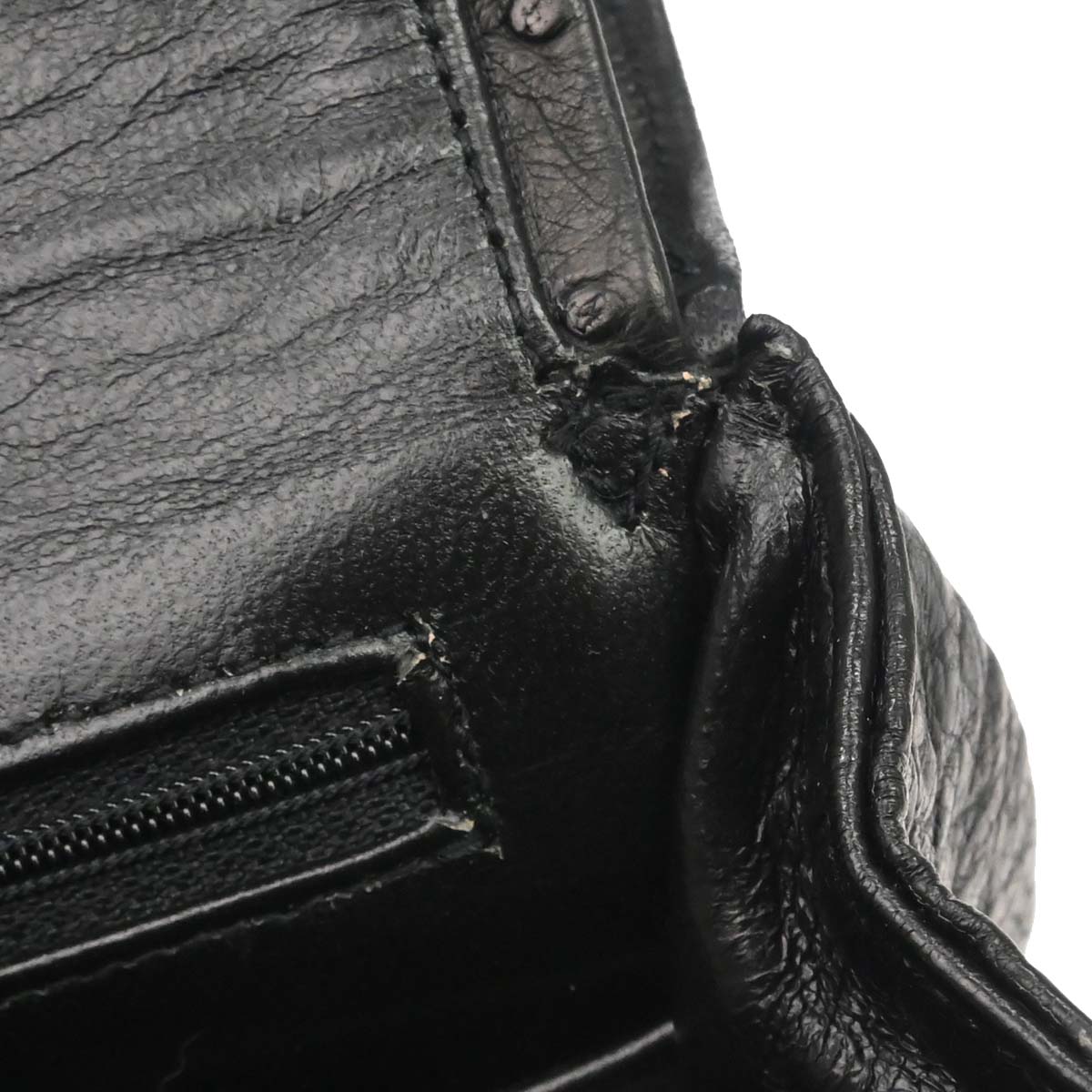 Chanel * 1989-1991 Black Ostrich Double Flap Shoulder Bag