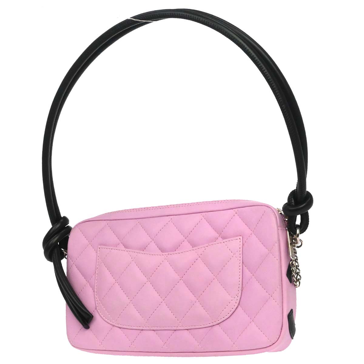 Chanel 2005-2006 Pink Calfskin Cambon Ligne Handbag