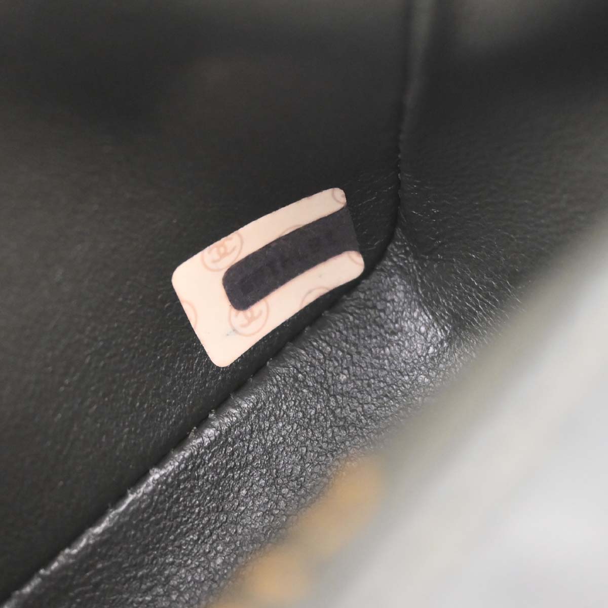 Chanel 1989-1991 Khaki Lambskin Straight Flap Shoulder Bag