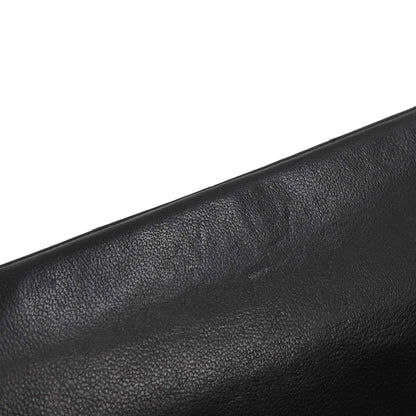 Chanel Black Lambskin Mademoiselle Straight Flap Shoulder Bag