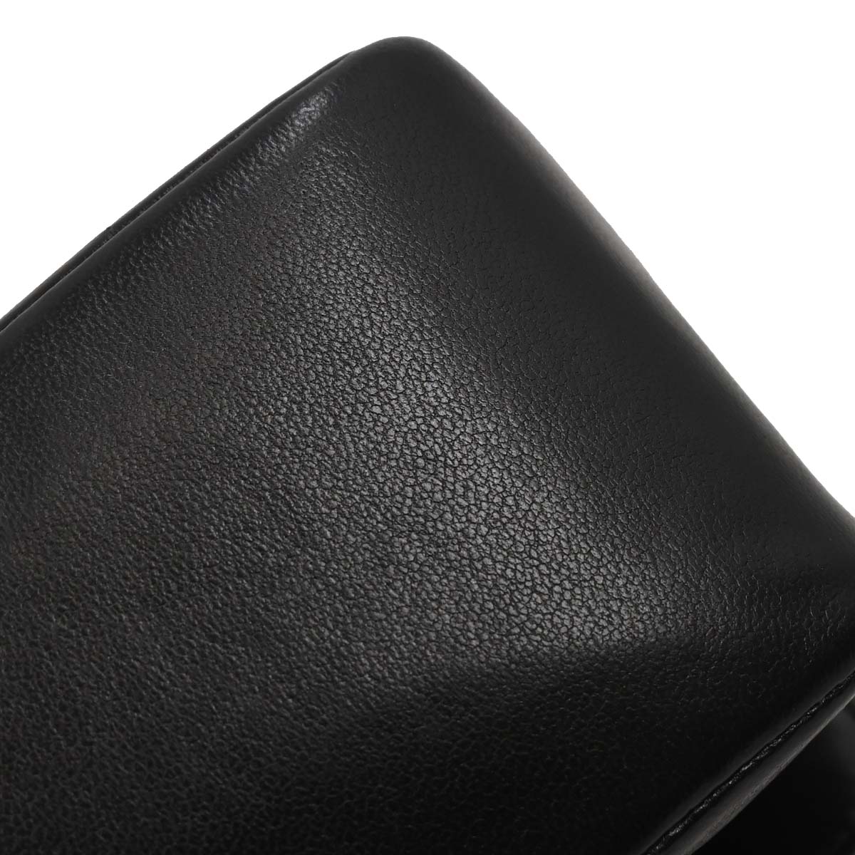 Chanel Black Lambskin Mademoiselle Straight Flap Shoulder Bag