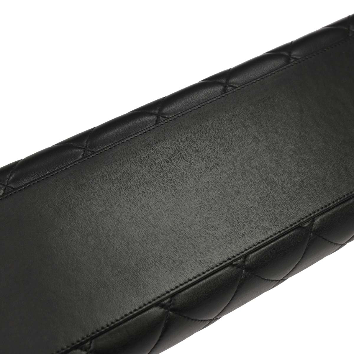 Chanel Black Lambskin Tote Shoulder Bag