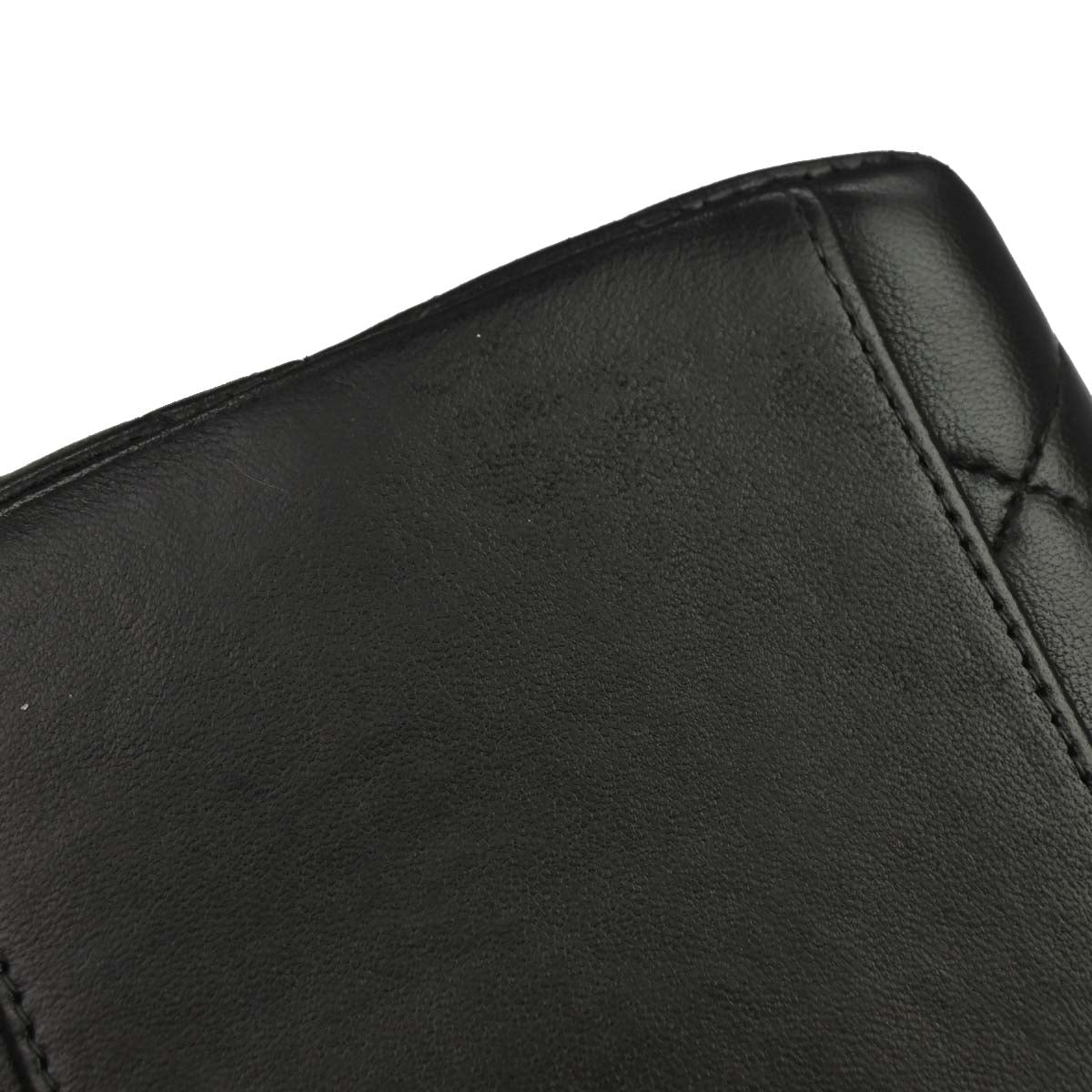 Chanel Black Lambskin Tote Shoulder Bag