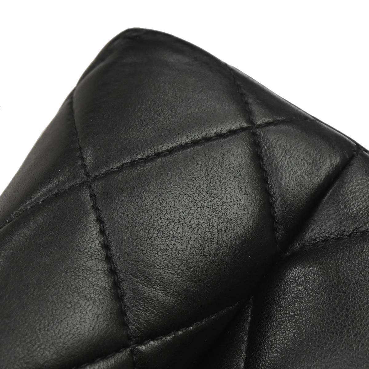Chanel Black Lambskin Tote Shoulder Bag