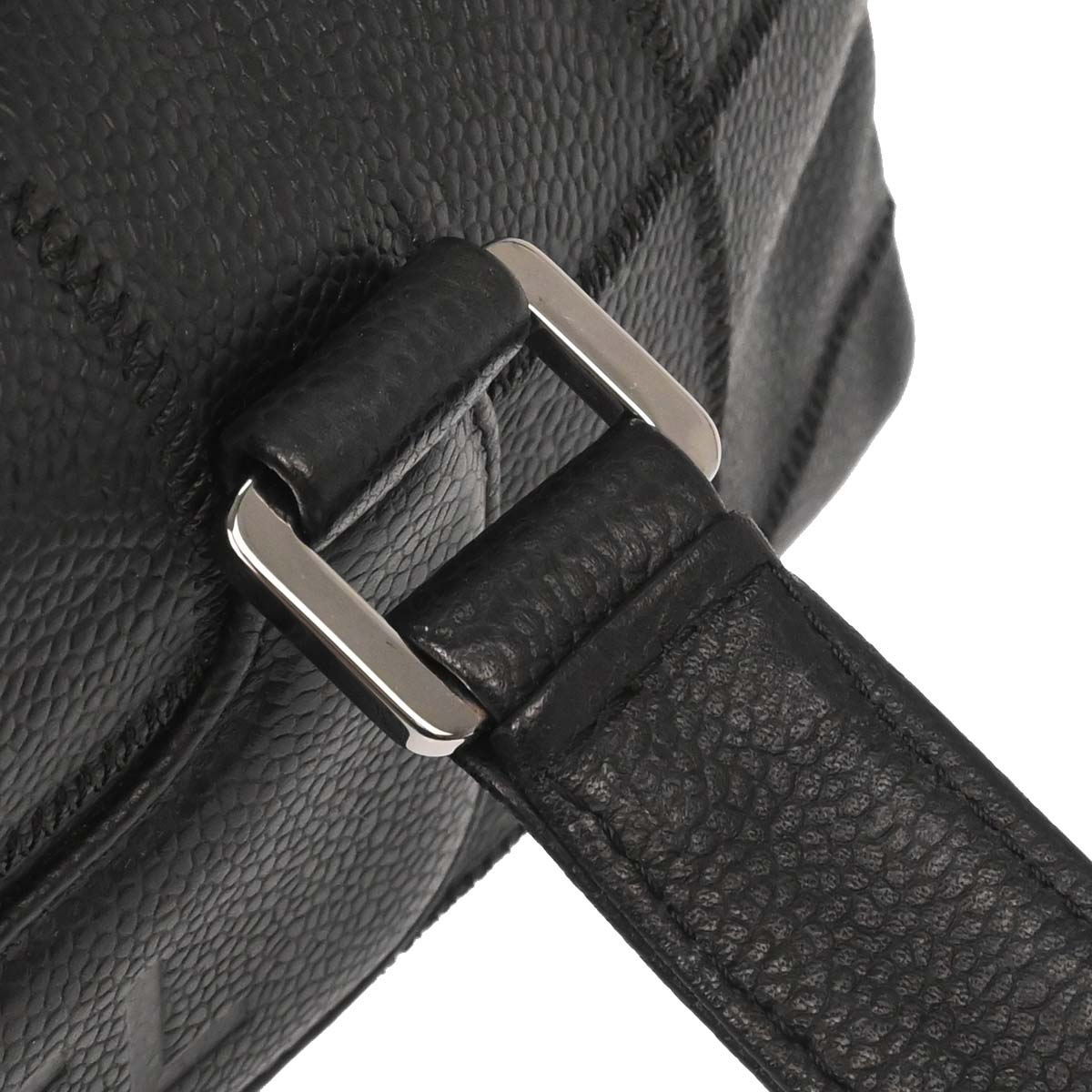 Chanel 2005-2006 Black Caviar Skin Choco Bar Handbag
