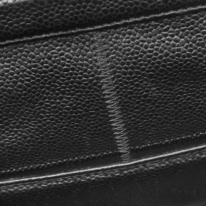 Chanel 2005-2006 Black Caviar Skin Choco Bar Handbag
